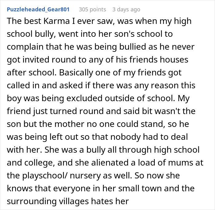 Bully Receives Revenge Years After Graduation When Victim Throws Facts About Their Deeds Back In Their Face Bully Receives Revenge Years After Graduation When Victim Throws Facts About Their Deeds Back In Their Face