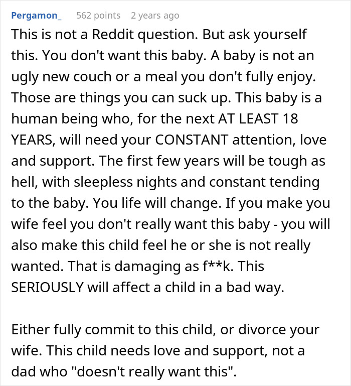 Husband Is At A Loss After Finding Out Wife's Pregnant, Doesn't Fake Being Happy