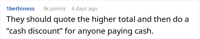 “It’s Cheaper To Pay With Cash”: Customer Makes Cashier Regret Pushing Their Policy On Them “It’s Cheaper To Pay With Cash”: Customer Makes Cashier Regret Pushing Their Policy On Them