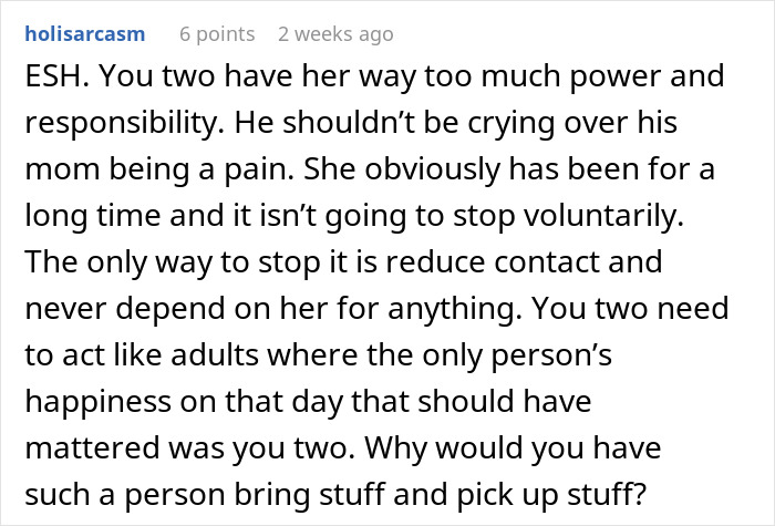 Bride Considers Going No-Contact With MIL After She Selfishly Ruined Their Wedding Day Bride Considers Going No-Contact With MIL After She Selfishly Ruined Their Wedding Day