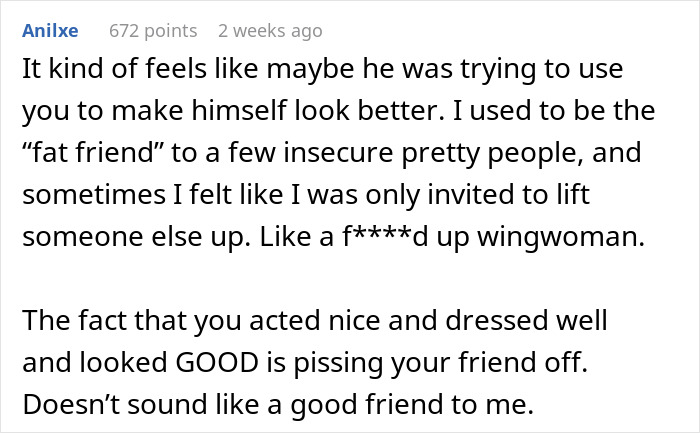 Guy Asks Designated Unattractive Friend To Join A Double Date, Doesn't Enjoy His Success