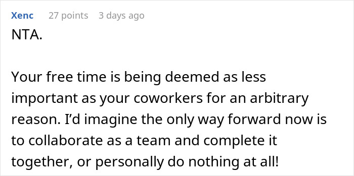 “Either We All Help Together, Taking Turns Or We Don’t Help”: Woman Won’t Help A Pregnant Peer “Either We All Help Together, Taking Turns Or We Don’t Help”: Woman Won’t Help A Pregnant Peer