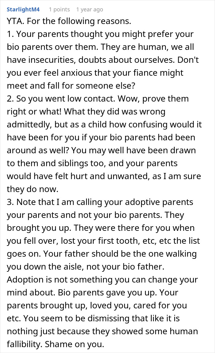 Bride Uninvites Adoptive Parents From The Wedding And Ends Up Cutting Them Off Completely Bride Uninvites Adoptive Parents From The Wedding And Ends Up Cutting Them Off Completely