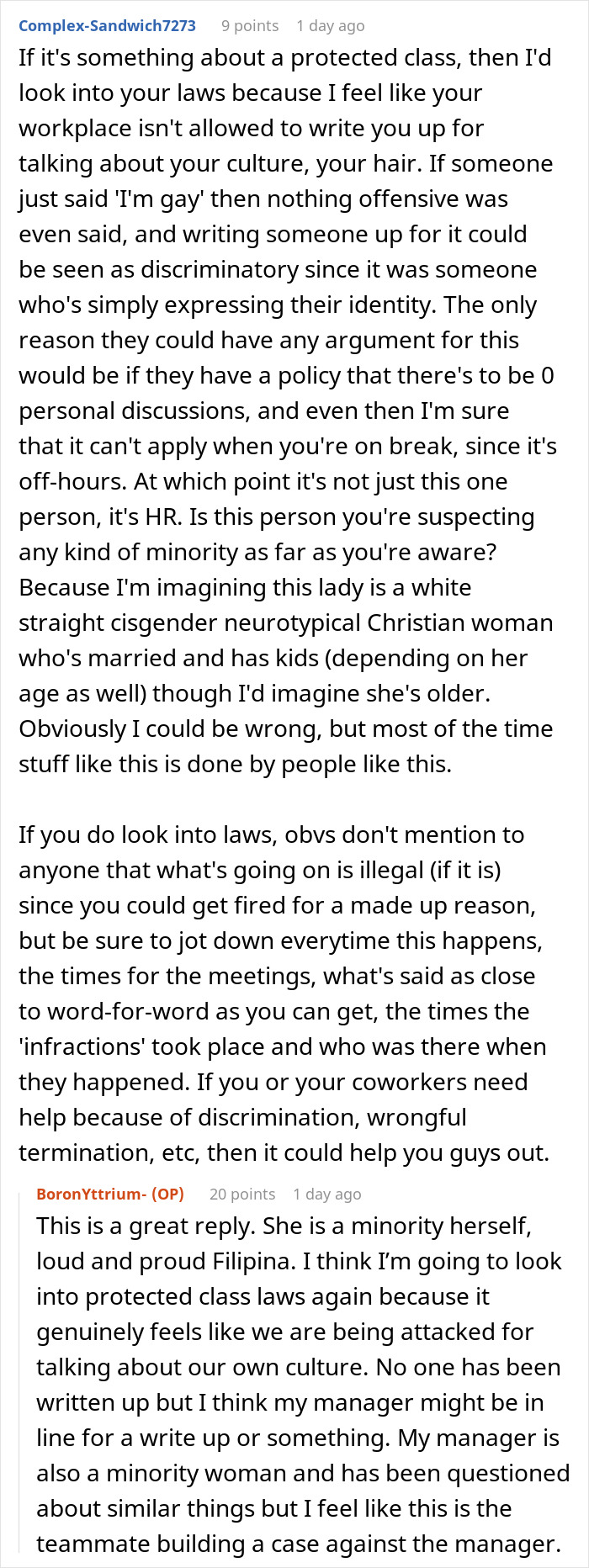Employees Discuss Their Cultures, One Coworker Constantly Gets Offended, Reports Everything To HR Employees Discuss Their Cultures, One Coworker Constantly Gets Offended, Reports Everything To HR