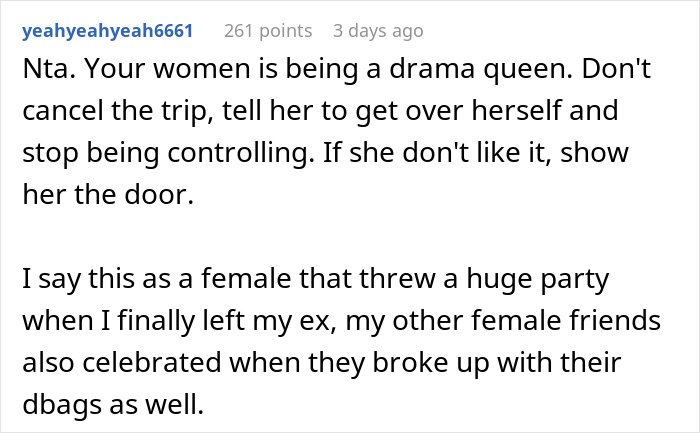 "This Sent My Girlfriend Into A Rage I’ve Never Seen Before": Guy Throws "End Of Alimony" Party "This Sent My Girlfriend Into A Rage I’ve Never Seen Before": Guy Throws "End Of Alimony" Party