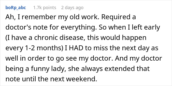 “Tale As Old As Capitalism”: Ill Woman Maliciously Complies After Boss Demands A Doctor's Note 