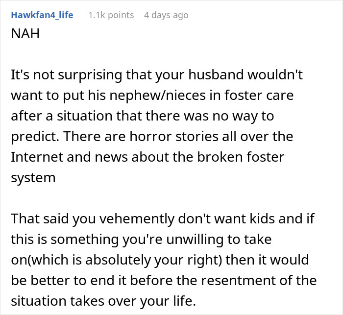 Sister Ditches Her Kids With A Childfree Brother And His Wife, Woman Asks For A Divorce