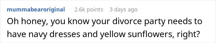MIL Uses The Fact She Has The Same Name As The Bride To Make Major Changes To The Wedding