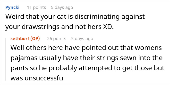 Man Thinks His Wife Cuts Off His Pants Strings, Finds Out Adorable Reason They Go Missing Man Thinks His Wife Cuts Off His Pants Strings, Finds Out Adorable Reason They Go Missing