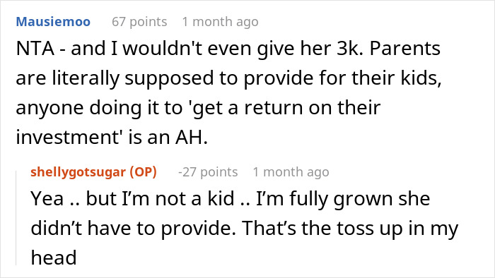 Mom Expects Daughter To Pay For Her Plastic Surgery, Tries Gaslighting Her After Being Told 'No' Mom Expects Daughter To Pay For Her Plastic Surgery, Tries Gaslighting Her After Being Told 'No'