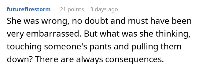 Woman Pantsed Stranger On The Bus To Embarrass Him, Ended Up Being Way More Embarrassed Woman Pantsed Stranger On The Bus To Embarrass Him, Ended Up Being Way More Embarrassed