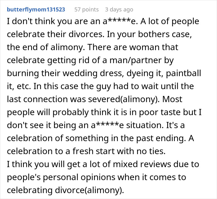"This Sent My Girlfriend Into A Rage I’ve Never Seen Before": Guy Throws "End Of Alimony" Party "This Sent My Girlfriend Into A Rage I’ve Never Seen Before": Guy Throws "End Of Alimony" Party