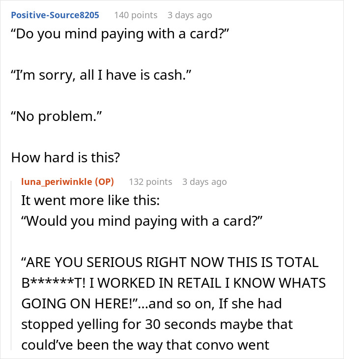 “You Are Giving Me So Much Anxiety”: Woman Loses It After Cashier Asks If She Could Pay With Card