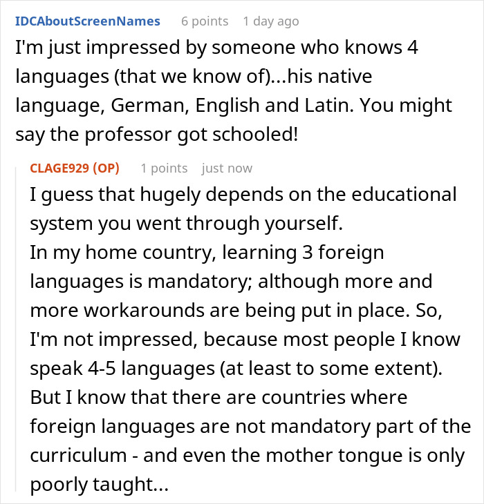 "Written In Either German Or Latin": Exchange Student Maliciously Complies