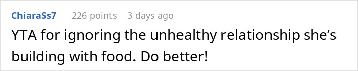 “AITA For Telling My Stepdaughter She Needs To Stop Expecting Everyone To Cater To Her Diet?” “AITA For Telling My Stepdaughter She Needs To Stop Expecting Everyone To Cater To Her Diet?”