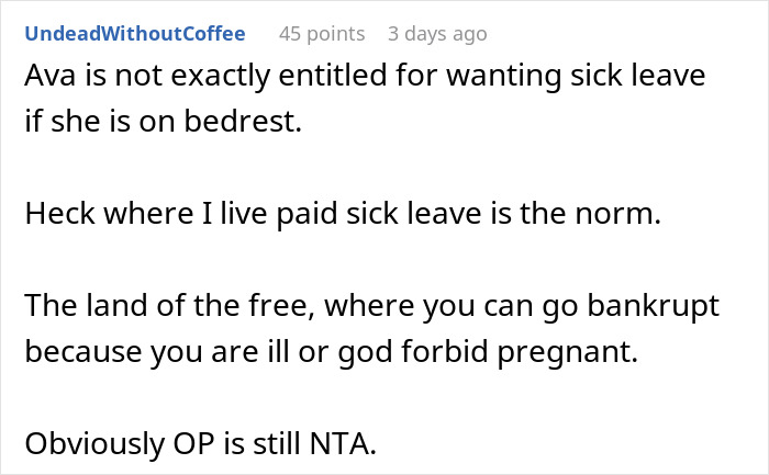 “Either We All Help Together, Taking Turns Or We Don’t Help”: Woman Won’t Help A Pregnant Peer “Either We All Help Together, Taking Turns Or We Don’t Help”: Woman Won’t Help A Pregnant Peer