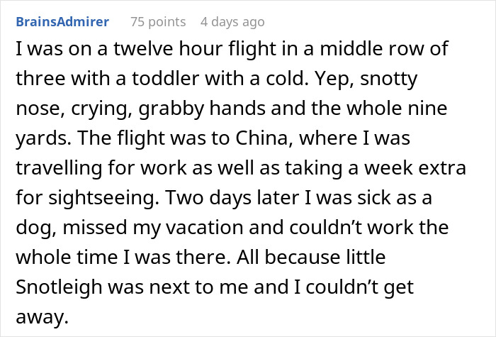 “It Stunk Like Hell”: Toddler Keeps Throwing Fits And Making Messes, Passenger Has Had Enough “It Stunk Like Hell”: Toddler Keeps Throwing Fits And Making Messes, Passenger Has Had Enough