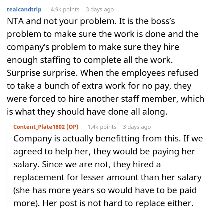 “Either We All Help Together, Taking Turns Or We Don’t Help”: Woman Won’t Help A Pregnant Peer “Either We All Help Together, Taking Turns Or We Don’t Help”: Woman Won’t Help A Pregnant Peer