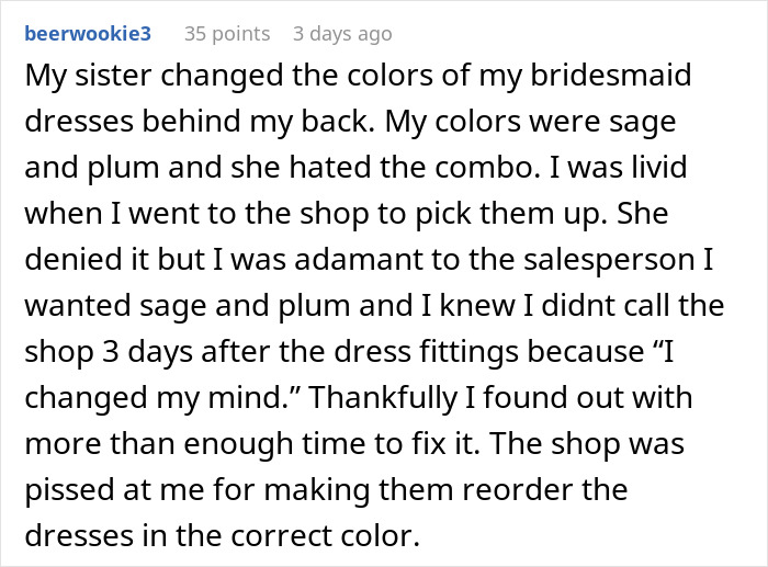 MIL Uses The Fact She Has The Same Name As The Bride To Make Major Changes To The Wedding MIL Uses The Fact She Has The Same Name As The Bride To Make Major Changes To The Wedding