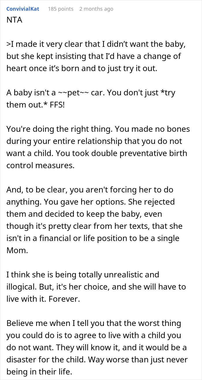 Guy Breaks Up With GF Of 3 Months Because She's Pregnant And He Doesn't Want To Be A Dad Guy Breaks Up With GF Of 3 Months Because She's Pregnant And He Doesn't Want To Be A Dad