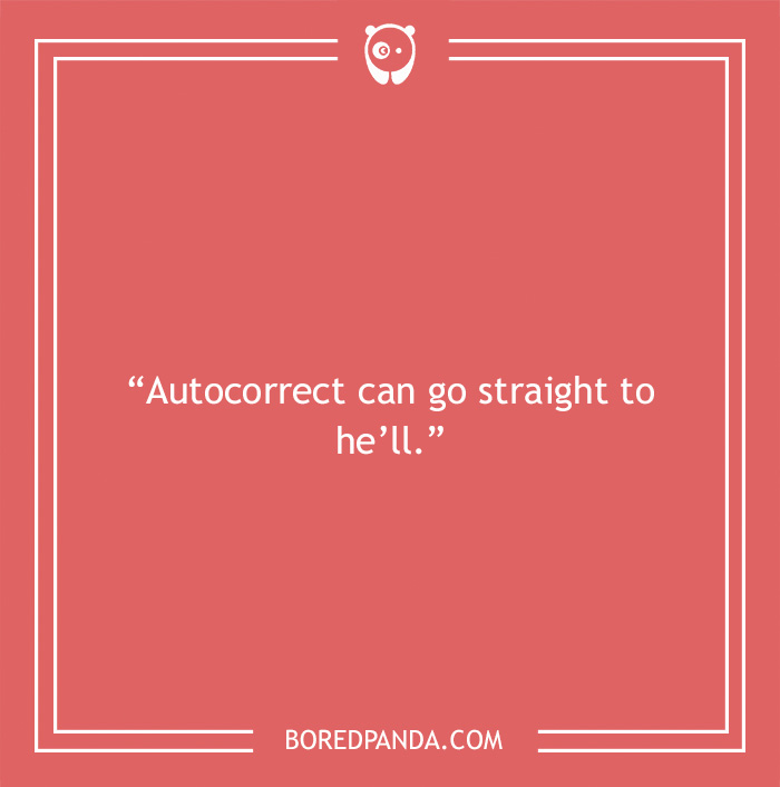 Computer joke about autocorrect 