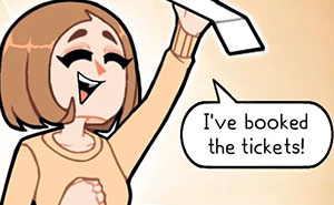 30 Long-Distance Relationship Moments That This Couple Shares, Illustrated By This Artist