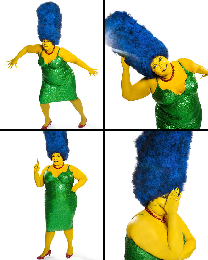 Marge Simpson Costume Idea For Halloween