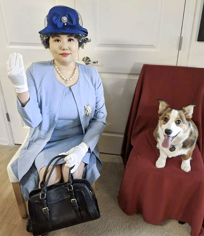Easiest Costume For Anyone With A Corgi