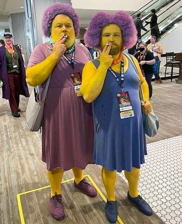 Such An Awesome Patty And Selma For Halloween