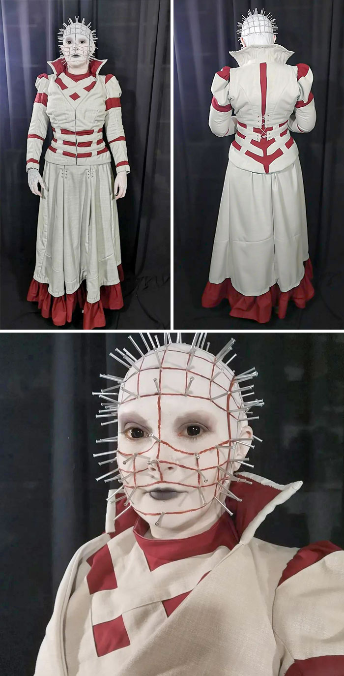 I Made A Victorian Pinhead Costume For Halloween