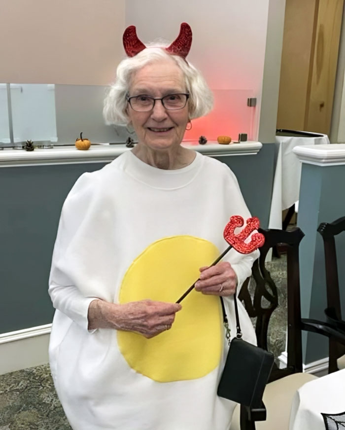 My Grandma Dressed Up For Halloween