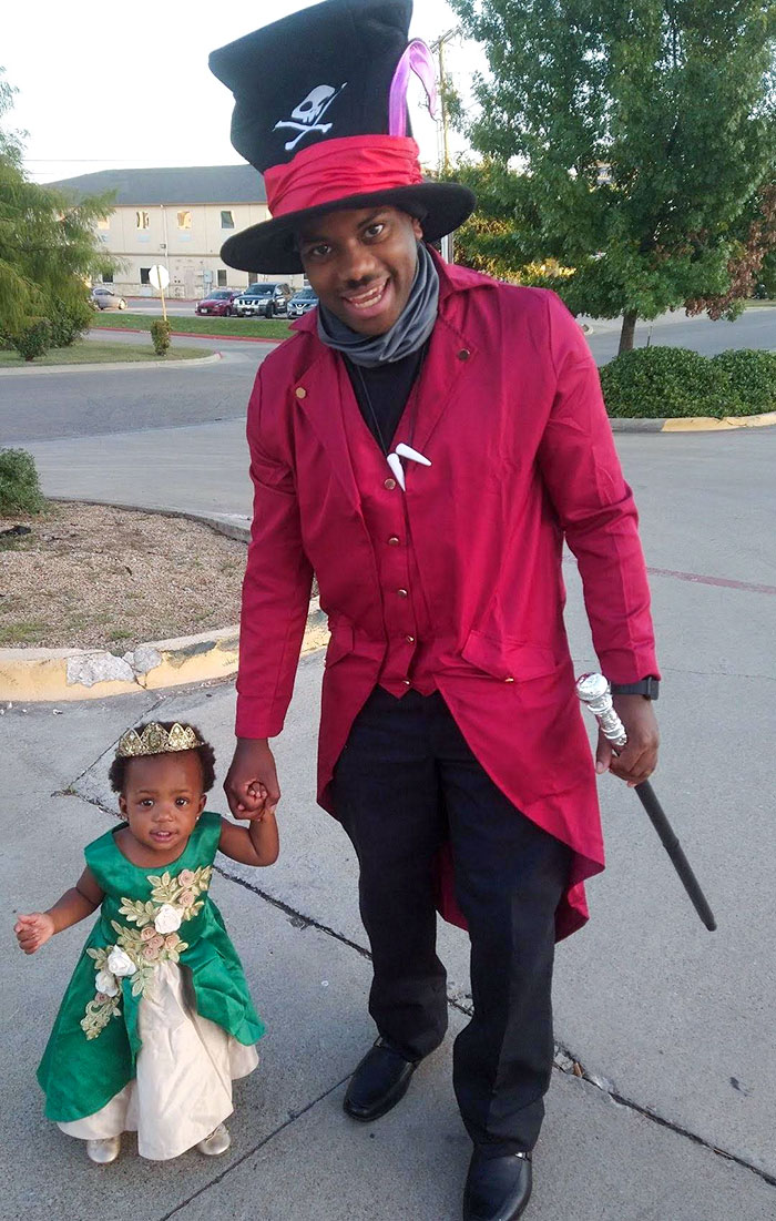 My Brother And Niece On Halloween