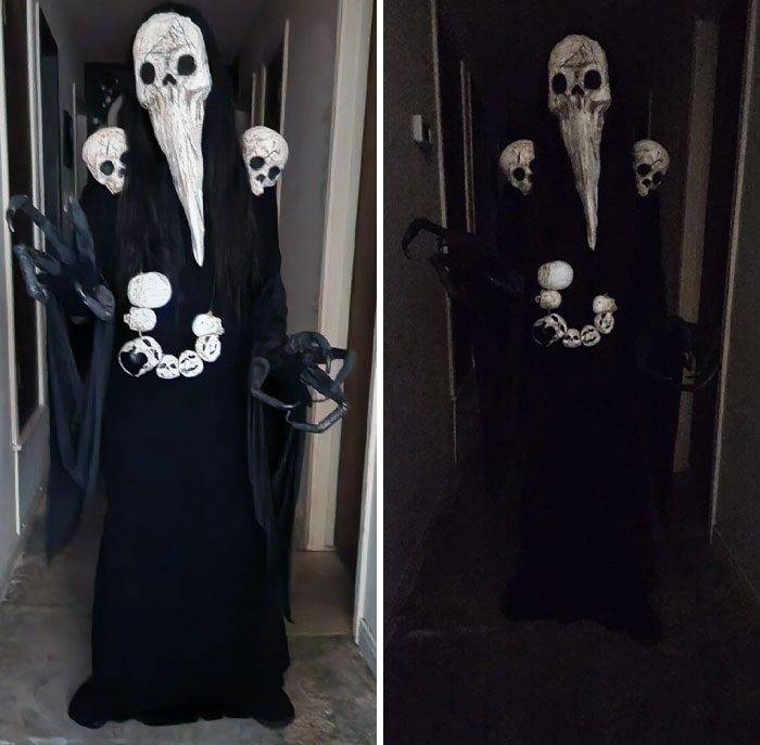My Son's Necromancer Costume