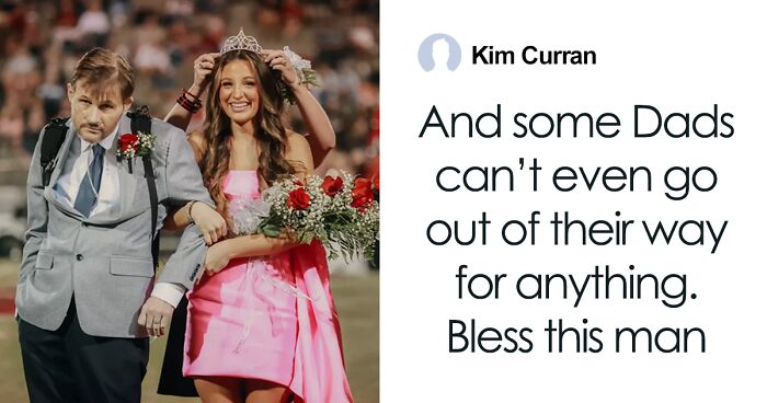 Father Struggling With Cancer Escorts Daughter In Homecoming Ceremony, Leaves Family In Tears