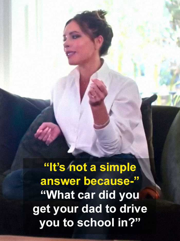 David Beckham Calls Out Wife For Claiming Her Family Was "Very Working Class", Wins The Internet David Beckham Calls Out Wife For Claiming Her Family Was "Very Working Class", Wins The Internet