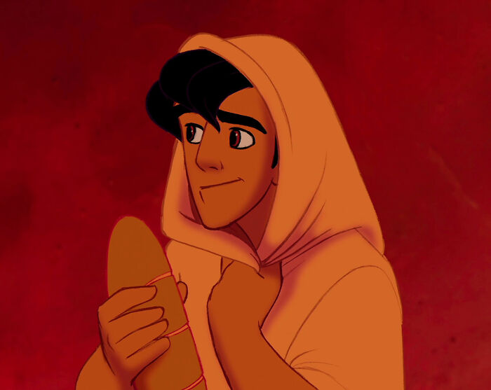 Aladdin looking from Aladdin