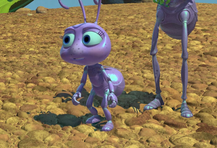 Dot walking from A Bug's Life