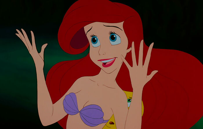 Ariel talking from The Little Mermaid