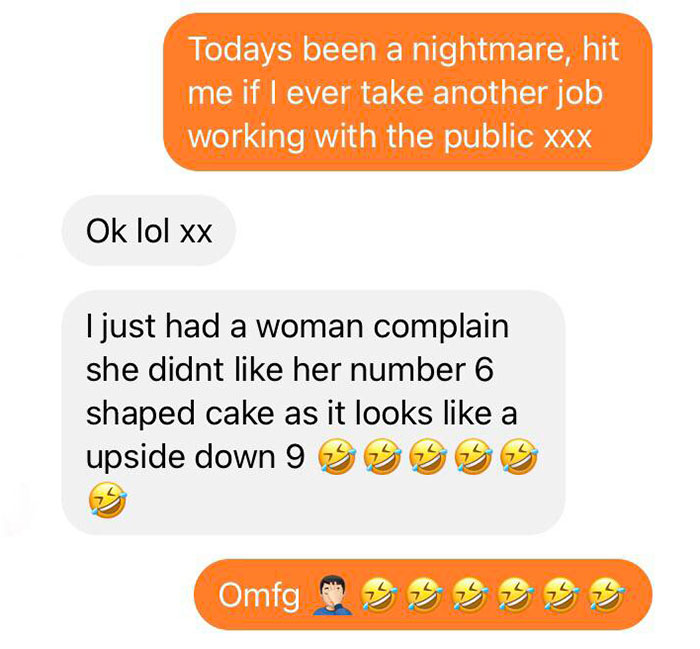My Girlfriend Just Sent Me This. She Works In A Bakery