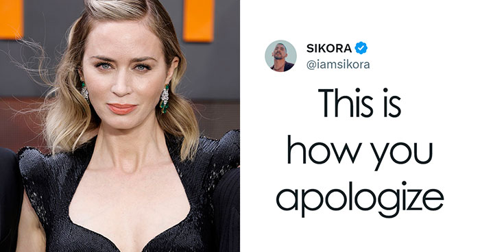 People Have Mixed Reactions Following Emily Blunt’s Apology For Calling Waiter “Enormous”