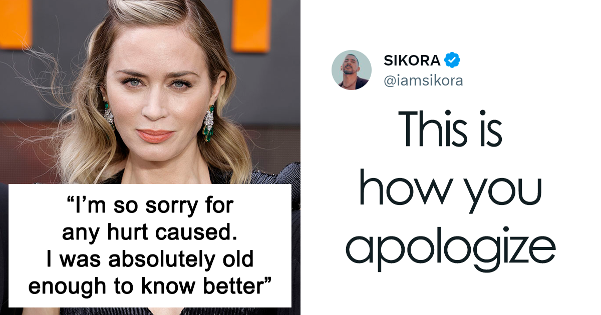 People Have Mixed Reactions Following Emily Blunt’s Apology For Calling