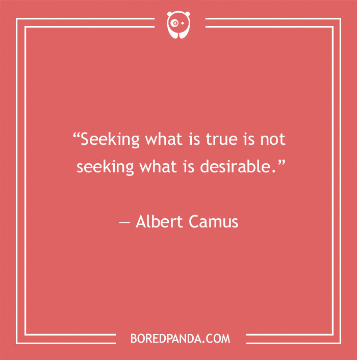 Albert Camus existentialism quote