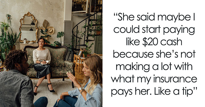 Family Therapist Starts Asking For $20 Tips, Leaves A Bad Taste In Her Client’s Mouth