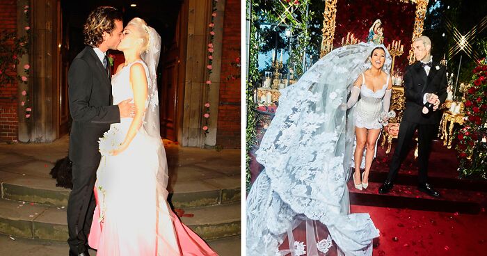 22 Celebrity Brides Who Defied Tradition With Unconventional Wedding ...