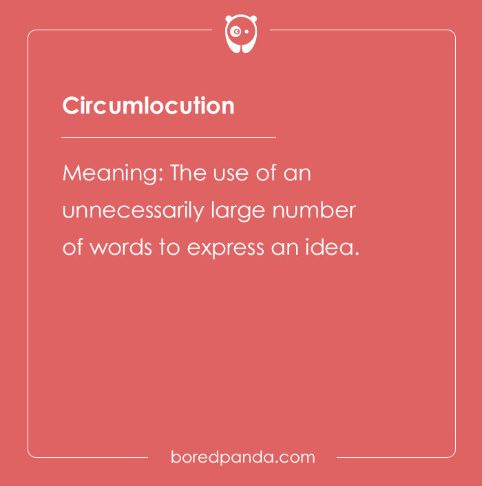 The meaning of circumlocution