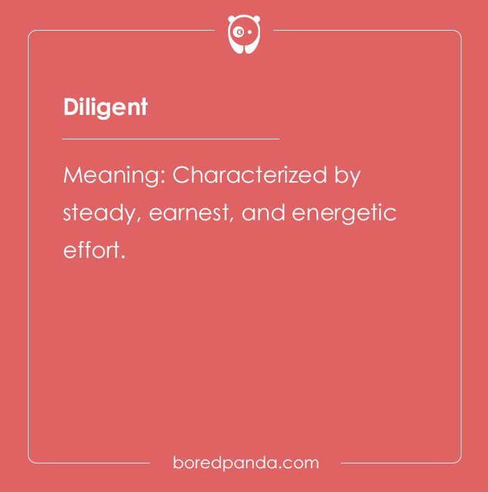 The meaning of word diligent