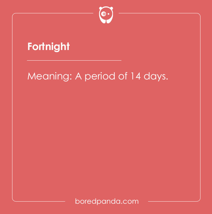 The meaning of fortnight