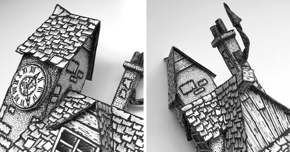 I Built My House Out Of Paper (6 Pics) Bored Panda