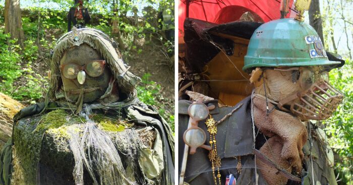 Czech Forest Outsider Crafts Sculptures For 20 Years (9 Pics)