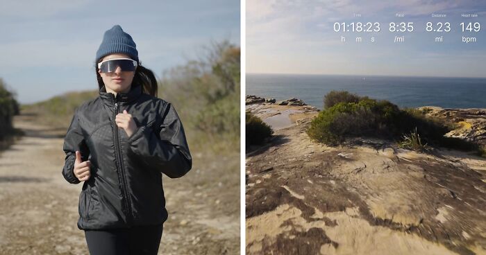 I Built The World’s First Phone Within Smart Ar Athletic Glasses, Here’s How It Looks